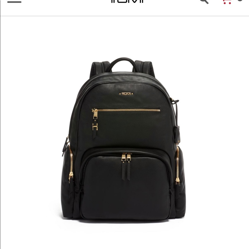 Tumi Voyageur Carson Leather Backpack